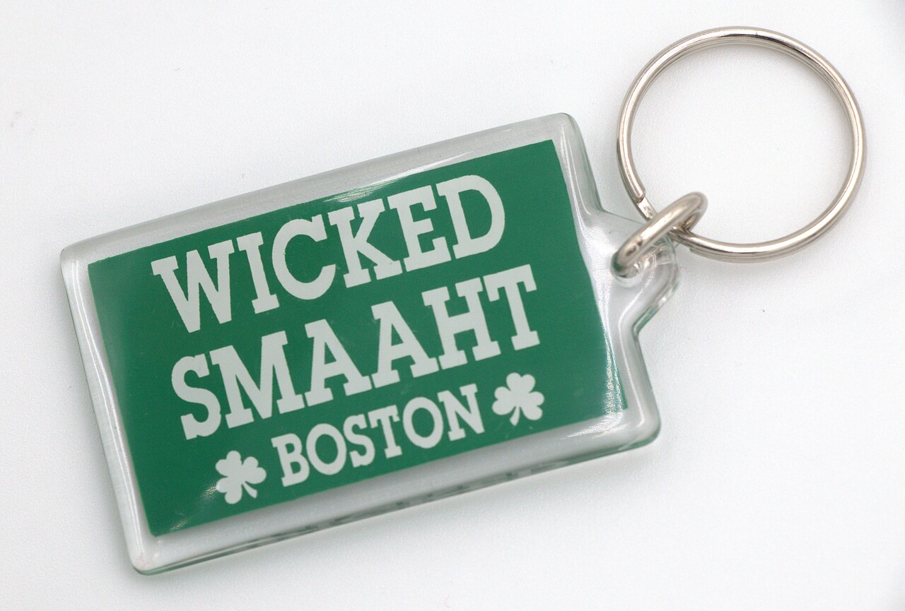 WICKED KEYCHAIN GREEN - BOSTON CAMPUS GEAR